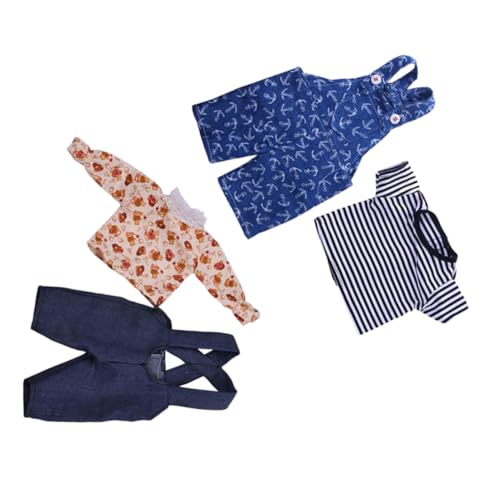 ibasenice 2 Sätze Puppenkleidung Puppenunterhose Babypuppen -Outfits Puppen Set doll House Puppenoveralls Puppenbekleidung Kleidung für Mädchenpuppen Puppe kostüm Stoff ibasenice 2 Sätze Puppenkleidung Puppenunterhose Babypuppen -Outfits Puppen Set doll House Puppenoveralls Puppenbekleidung Kleidung für Mädchenpuppen Puppe kostüm Stoff von ibasenice