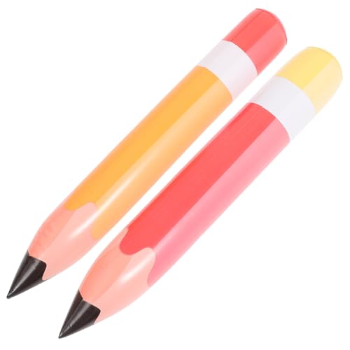 ibasenice 2 Stück Aufblasbare PVC Bleistifte Riesen Luftballons Rot Orange Klassenzimmer Deko Fotorequisite Party Geburtstag ibasenice 2 Stück Aufblasbare PVC Bleistifte Riesen Luftballons Rot Orange Klassenzimmer Deko Fotorequisite Party Geburtstag von ibasenice