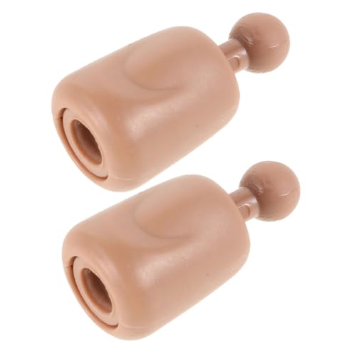 ibasenice 2 Stück Puppenhalsadapter: Handgefertigter Puppenkopf-stützadapter Im Maßstab 1/6, Halszapfen-verbindungsstück – Kunststoff-actionfigurenverbindung Für DIY-Modell-bastelbedarf ibasenice 2 Stück Puppenhalsadapter: Handgefertigter Puppenkopf-stützadapter Im Maßstab 1/6, Halszapfen-verbindungsstück – Kunststoff-actionfigurenverbindung Für DIY-Modell-bastelbedarf von ibasenice