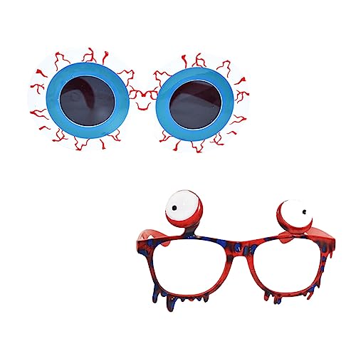 ibasenice 2 Stück Teiliges Halloween Partybrillen mit Blutigen und Gesprengten Augenmustern Originelle Kostümbrille für Karneval Fasching und Maskerade Leichte und Bequeme Dekoration ibasenice 2 Stück Teiliges Halloween Partybrillen mit Blutigen und Gesprengten Augenmustern Originelle Kostümbrille für Karneval Fasching und Maskerade Leichte und Bequeme Dekoration von ibasenice