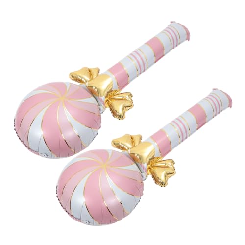 ibasenice 2 Stück Zuckerstangenballons Dekorationen Süßigkeiten Geburtstag für party dekoration weihnachtsdekoration weihnachtsfeier luftballons Weihnachtsfolienballon Aluminiumfolie Rosa ibasenice 2 Stück Zuckerstangenballons Dekorationen Süßigkeiten Geburtstag für party dekoration weihnachtsdekoration weihnachtsfeier luftballons Weihnachtsfolienballon Aluminiumfolie Rosa von ibasenice