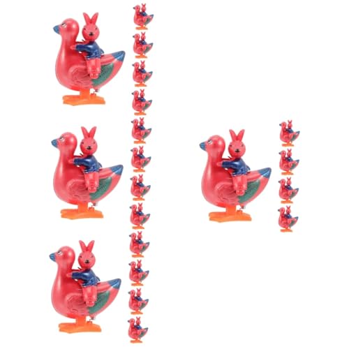 ibasenice 20 Springspielzeug für Kleinkinder 1-3 tierisches Aufziehspielzeug kinderspielzeug Spielzeug für Kinder Tischdekoration Baby-Küken-Spielzeug springende hühner Karikatur von ibasenice