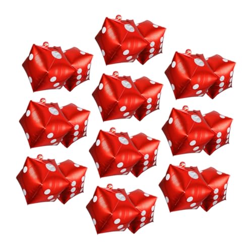 ibasenice 20 Stück Aluminium Folienballons für Partys Quadratische Deko für Geburtstagsfeiern Themenpartys Erwachsenenfeiern Wiederverwendbare ibasenice 20 Stück Aluminium Folienballons für Partys Quadratische Deko für Geburtstagsfeiern Themenpartys Erwachsenenfeiern Wiederverwendbare von ibasenice