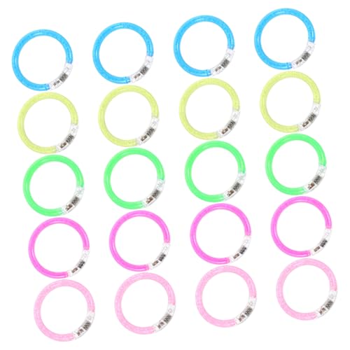 ibasenice 20 Stück Leuchtendes Armband Neon-dekorationen Leuchtarmbänder Für Partys Exquisite Leuchtarmbänder Glühendes Party Leuchtendes Party-requisite Acryl- ibasenice 20 Stück Leuchtendes Armband Neon-dekorationen Leuchtarmbänder Für Partys Exquisite Leuchtarmbänder Glühendes Party Leuchtendes Party-requisite Acryl- von ibasenice