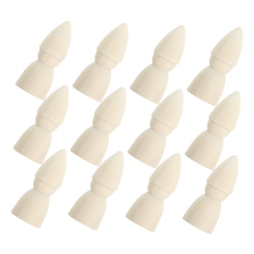 ibasenice 20 Stück Teiliges Unvollendeter Holzfiguren zum Bemalen Kleine DIY Peg Dolls aus Naturholz Kreative Bastelideen für Dekorative Holzpuppen für Familienkunstprojekte ibasenice 20 Stück Teiliges Unvollendeter Holzfiguren zum Bemalen Kleine DIY Peg Dolls aus Naturholz Kreative Bastelideen für Dekorative Holzpuppen für Familienkunstprojekte von ibasenice