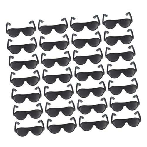 ibasenice 200 Puppensonnenbrille winzige Sonnenbrillen für Puppen Miniaturbrille puppenhaus Handwerk Puppenbrille Puppenzubehör selber Machen Mini-Brille Dollhouse Decor Schwarz ibasenice 200 Puppensonnenbrille winzige Sonnenbrillen für Puppen Miniaturbrille puppenhaus Handwerk Puppenbrille Puppenzubehör selber Machen Mini-Brille Dollhouse Decor Schwarz von ibasenice