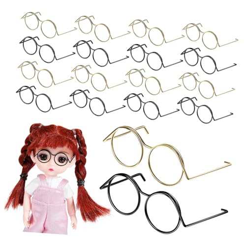 ibasenice 20St Puppe universelle kleine Augen Bastelpuppenbrille Miniaturgläser Puppen Kleidung für puppenkleidung babygläschen kauspielzeug Umrandete Puppensonnenbrille Drahtbrille ibasenice 20St Puppe universelle kleine Augen Bastelpuppenbrille Miniaturgläser Puppen Kleidung für puppenkleidung babygläschen kauspielzeug Umrandete Puppensonnenbrille Drahtbrille von ibasenice