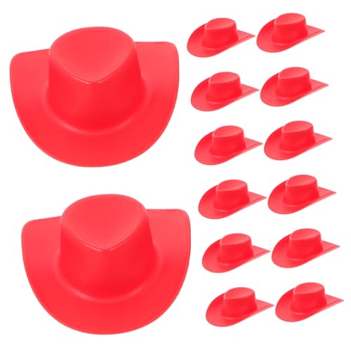 ibasenice 20St dekorative Miniaturhüte Puppenhüte Hut für Puppen kleine Hüte für Kuchendekor doll Accessories puppenhauszubehör kleine Hüte für Puppen Hut für Minihauspuppe Plastik rot ibasenice 20St dekorative Miniaturhüte Puppenhüte Hut für Puppen kleine Hüte für Kuchendekor doll Accessories puppenhauszubehör kleine Hüte für Puppen Hut für Minihauspuppe Plastik rot von ibasenice