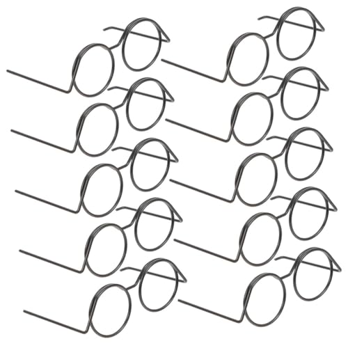 ibasenice 20Stücke Mini Puppenbrille Runde Metallrahmen Ohne Gläser Puppenhaus Zubehör Für Puppenanzüge Klassische Brillen Requisiten Für Andere Puppen ibasenice 20Stücke Mini Puppenbrille Runde Metallrahmen Ohne Gläser Puppenhaus Zubehör Für Puppenanzüge Klassische Brillen Requisiten Für Andere Puppen von ibasenice