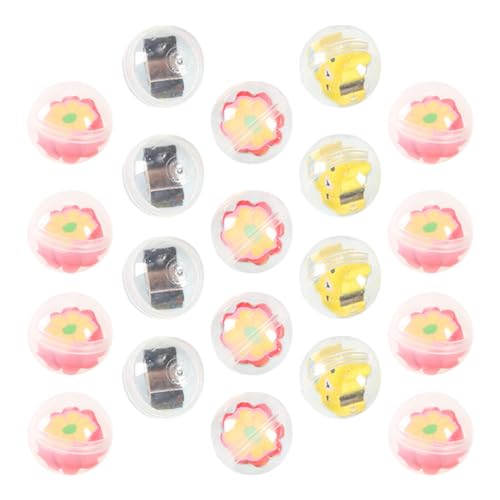 ibasenice 20 Stücke Party Favors Spielzeug Öffnende Kapseln Mit Silikon Bleistift Charms Für Geburtstag Party von ibasenice