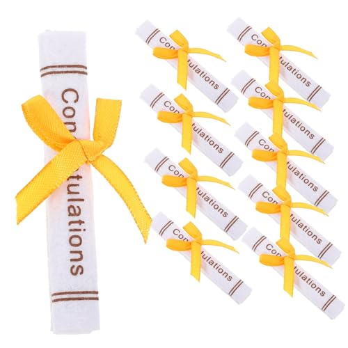 ibasenice Lustige Graduierung Dekorationen 25 Stücke Mini Landschaft Bär Puppe Decor Zertifikat Scroll Ornament ibasenice Lustige Graduierung Dekorationen 25 Stücke Mini Landschaft Bär Puppe Decor Zertifikat Scroll Ornament von ibasenice