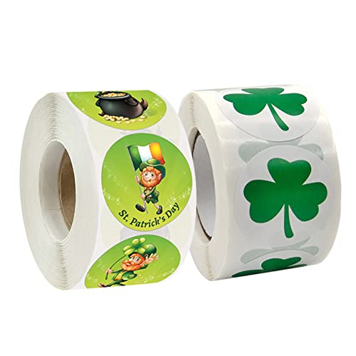 ibasenice 2rollen Runde Shamrock Aufkleber Selbstklebende Sticker Für Patrick's Day Dekorative Etiketten Für Und Partys Aufkleber Pro Starke Haftung Festliche Dekoration ibasenice 2rollen Runde Shamrock Aufkleber Selbstklebende Sticker Für Patrick's Day Dekorative Etiketten Für Und Partys Aufkleber Pro Starke Haftung Festliche Dekoration von ibasenice