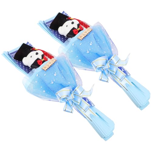ibasenice 2st Graduierungsstrauß Gefüllte Blumenbären Schwarze Girlande Prinzessin Geburtstagsdekoration Blumenbankett Mit Bärenpuppe Absolventenstrauß Kleiner Abschlussbär Plüsch Stoff Blue ibasenice 2st Graduierungsstrauß Gefüllte Blumenbären Schwarze Girlande Prinzessin Geburtstagsdekoration Blumenbankett Mit Bärenpuppe Absolventenstrauß Kleiner Abschlussbär Plüsch Stoff Blue von ibasenice