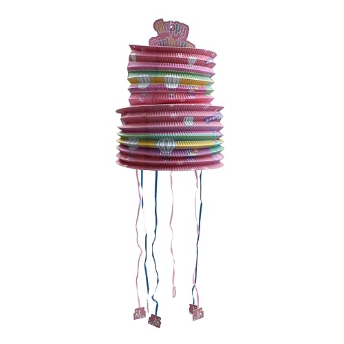 ibasenice 2st Piñata Luau-party Pinata-überraschungsspielzeug Überraschungsfall Wabenlaternen Unterwasser-partyzubehör Pinata-partyzubehör Hochzeitsdekoration Papier Baby Karton Mexiko von ibasenice