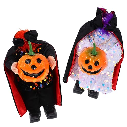 ibasenice 2stücke Halloween Deko GNOME Gesichtslose Gnomenspielzeug Für Festliche Tischdekoration Für Halloween Und Erntedankfest von ibasenice