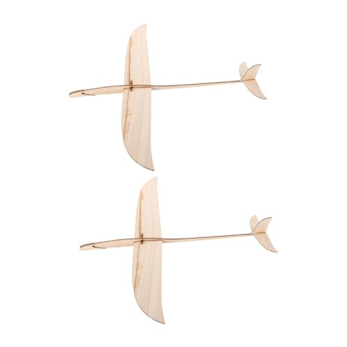ibasenice 2stücke Holz-Glider Flugzeug Spielzeug Hand-Start Modell Für Ab Jahren Unbehandeltes Holz Für Kreatives Gestalten Und Basteln Spaß Für Draußen ibasenice 2stücke Holz-Glider Flugzeug Spielzeug Hand-Start Modell Für Ab Jahren Unbehandeltes Holz Für Kreatives Gestalten Und Basteln Spaß Für Draußen von ibasenice