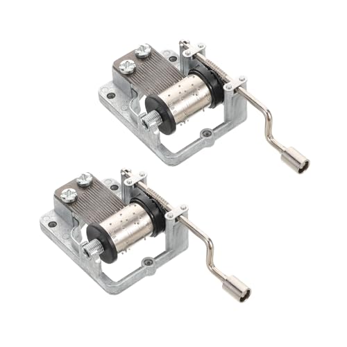 ibasenice 2stücke Spieluhrmechanismus Handkurbel Für DIY-projekte - Aus Metall Kompatibel Mit Bastelmaterialien Wie Holz Und Für Retro-spieluhren Und Geschenkideen ibasenice 2stücke Spieluhrmechanismus Handkurbel Für DIY-projekte - Aus Metall Kompatibel Mit Bastelmaterialien Wie Holz Und Für Retro-spieluhren Und Geschenkideen von ibasenice