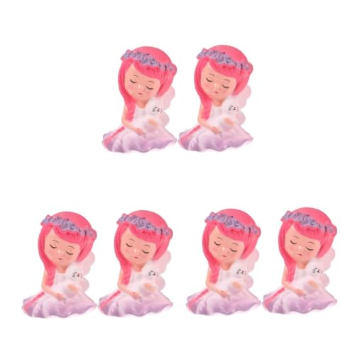 ibasenice 3 Sätze Kranz-mädchen-skulptur Fee Kuchendekorationen Tabletop-mädchenfigur Willkommen Kranz Mädchen Figur Backkuchendekor Kuchenverzierung Vinyl 2 Stück * 3 ibasenice 3 Sätze Kranz-mädchen-skulptur Fee Kuchendekorationen Tabletop-mädchenfigur Willkommen Kranz Mädchen Figur Backkuchendekor Kuchenverzierung Vinyl 2 Stück * 3 von ibasenice