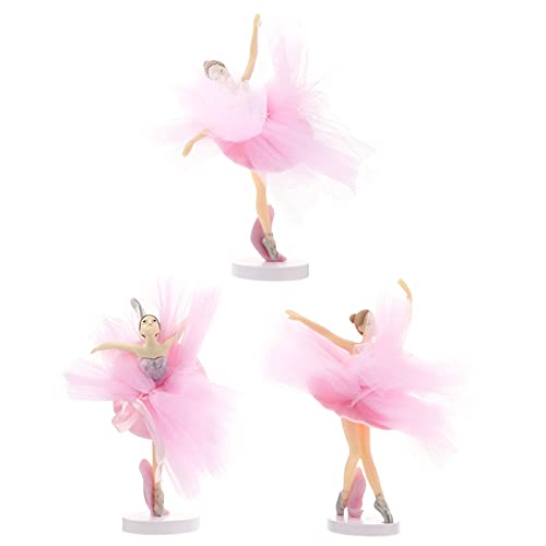 ibasenice Cupcake Topper Mädchen Ballett Kuchen Kreative Dessert Dekorationen für Party Geburtstag Hochzeit von ibasenice