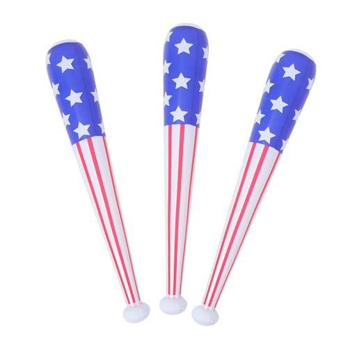 ibasenice 3stücke Aufblasbare Baseballschläger Mit Amerikanischer Flagge Große Partyspielzeuge Für Deko Und Für Veranstaltungen ibasenice 3stücke Aufblasbare Baseballschläger Mit Amerikanischer Flagge Große Partyspielzeuge Für Deko Und Für Veranstaltungen von ibasenice