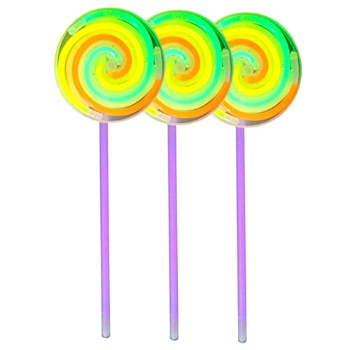ibasenice 3 Stück Fluoreszierender Lutscher Rave- Zappeln Leuchtender Lutscher Leuchtendes Partyspielzeug Party Leuchtendes Party-requisite Plastik ibasenice 3 Stück Fluoreszierender Lutscher Rave- Zappeln Leuchtender Lutscher Leuchtendes Partyspielzeug Party Leuchtendes Party-requisite Plastik von ibasenice
