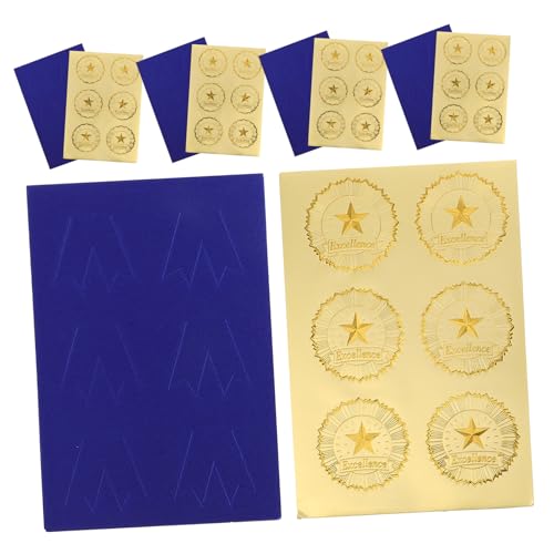 ibasenice 30 Sätze Exzellenzaufkleber Abschlussaufkleber Aufkleber aus Goldfolie Zertifikat-Auszeichnungsaufkleber Aufkleber für Abschlussmedaillen Aufkleber mit Diplommedaillen Schleife ibasenice 30 Sätze Exzellenzaufkleber Abschlussaufkleber Aufkleber aus Goldfolie Zertifikat-Auszeichnungsaufkleber Aufkleber für Abschlussmedaillen Aufkleber mit Diplommedaillen Schleife von ibasenice