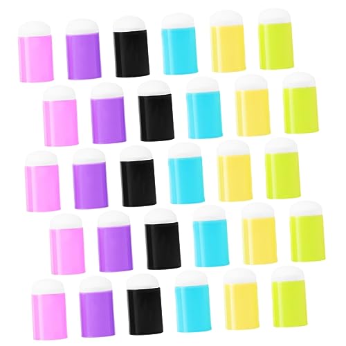 ibasenice 30 Stück Finger Stempel für Kreatives Fingerabdeckungen für DIY Projekte für Acrylfarben und Wasserfarben für Erwachsene ibasenice 30 Stück Finger Stempel für Kreatives Fingerabdeckungen für DIY Projekte für Acrylfarben und Wasserfarben für Erwachsene von ibasenice
