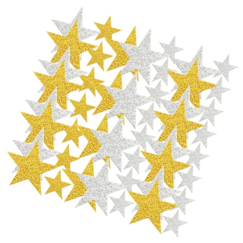 ibasenice 300 Stück Selbstklebende Eva Schaumstoff Sterne Aufkleber Glitzernde Kleine Stern Sticker für DIY Basteln Party Dekoration Gold Silber Farbige Sterne Vielseitig Verwendbar ibasenice 300 Stück Selbstklebende Eva Schaumstoff Sterne Aufkleber Glitzernde Kleine Stern Sticker für DIY Basteln Party Dekoration Gold Silber Farbige Sterne Vielseitig Verwendbar von ibasenice