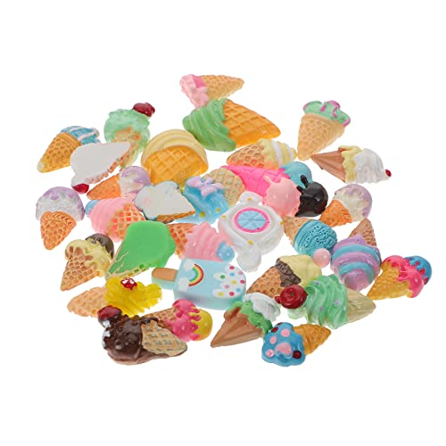 ibasenice Charms Für Handyhüllen Zum Scrapbooking 30 Stück Flache Rückseite Kunstharzperlen Eiscreme- Bastelbedarf Schmuck ibasenice Charms Für Handyhüllen Zum Scrapbooking 30 Stück Flache Rückseite Kunstharzperlen Eiscreme- Bastelbedarf Schmuck von ibasenice