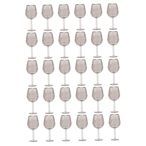 ibasenice 30St Puppenhaus Fee Puppe Brille Miniaturen Mädchen Puppenkelch für Kelch mikrowe weinglasflsche Mikro-Landschaftsbrille Mikro-Landschaftskelch Plastik Grey ibasenice 30St Puppenhaus Fee Puppe Brille Miniaturen Mädchen Puppenkelch für Kelch mikrowe weinglasflsche Mikro-Landschaftsbrille Mikro-Landschaftskelch Plastik Grey von ibasenice