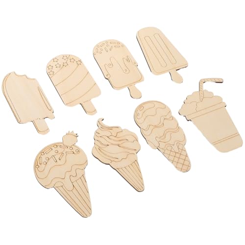 ibasenice 32 Stück Teiliges Eiscreme Holzformen aus Unbehandeltem Holz Glatte Oberfläche Sicher für DIY Malen Basteln und Sommerparty Deko Kreative Kinderbeschäftigung ibasenice 32 Stück Teiliges Eiscreme Holzformen aus Unbehandeltem Holz Glatte Oberfläche Sicher für DIY Malen Basteln und Sommerparty Deko Kreative Kinderbeschäftigung von ibasenice