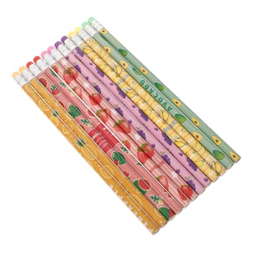 ibasenice Niedliche Bleistift-sets: 36-teiliges Bleistift-radiergummi-set Mit Obst-cartoon- Für Schulpartys Von Kindern ibasenice Niedliche Bleistift-sets: 36-teiliges Bleistift-radiergummi-set Mit Obst-cartoon- Für Schulpartys Von Kindern von ibasenice