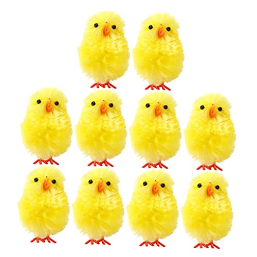 ibasenice 36St Osterküken Hühnerdraht Zubehör für Hühnerställe Hühnerkostüm Küken Figur easter egg decoration easter decoration Mini-Osterhähnchen osterszene Plüschstoff Yellow ibasenice 36St Osterküken Hühnerdraht Zubehör für Hühnerställe Hühnerkostüm Küken Figur easter egg decoration easter decoration Mini-Osterhähnchen osterszene Plüschstoff Yellow von ibasenice
