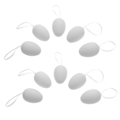 ibasenice 36St bemalte Eier bastelset basteln für kunststoffei ostereier anmalen mit kindern ostegeschenke matschig Hängendes kreative osteranhänger Plastik Weiß ibasenice 36St bemalte Eier bastelset basteln für kunststoffei ostereier anmalen mit kindern ostegeschenke matschig Hängendes kreative osteranhänger Plastik Weiß von ibasenice