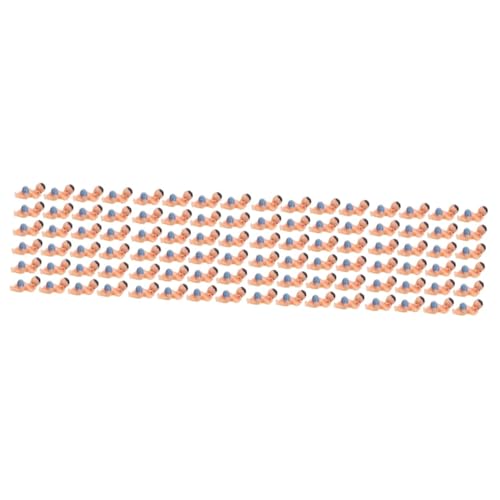 ibasenice 4 Sätze Partybedarf Kleine Babygeschenke - -figuren Plastikbabys Mini-babys Babystatuen Aus Kunststoff Babyfiguren Aus Kunststoff Pp Blue 60 Stück * 4 von ibasenice