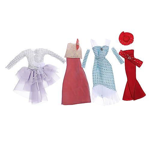 ibasenice 4 Sätze Puppenkleidung Zubehör Kostüme Mädchen Kleidung Pyjama Puppen Kleidung Puppenabendkleid Puppe verkleiden Sich Kleidung Puppe verkleiden Sich Kostüm Puppenkostüm Plastik ibasenice 4 Sätze Puppenkleidung Zubehör Kostüme Mädchen Kleidung Pyjama Puppen Kleidung Puppenabendkleid Puppe verkleiden Sich Kleidung Puppe verkleiden Sich Kostüm Puppenkostüm Plastik von ibasenice