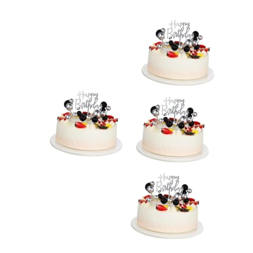 ibasenice 4 Sätze Schwarzgoldene Kuchendekoration Tortenaufleger Alles Zum Geburtstag Ballon-kuchendekorationen Torteneinsatz Topper Kuchenbällchen-topper-dekorationen Kuchenball Papier ibasenice 4 Sätze Schwarzgoldene Kuchendekoration Tortenaufleger Alles Zum Geburtstag Ballon-kuchendekorationen Torteneinsatz Topper Kuchenbällchen-topper-dekorationen Kuchenball Papier von ibasenice