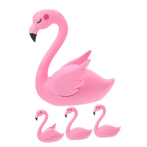 ibasenice Flamingo-kuchendekorationswerkzeuge 4-teilige Flamingo-ornamente Entzückende Dekorationen Zum Backen Vinyl-basteln Nicht Essbar Für Geburtstage ibasenice Flamingo-kuchendekorationswerkzeuge 4-teilige Flamingo-ornamente Entzückende Dekorationen Zum Backen Vinyl-basteln Nicht Essbar Für Geburtstage von ibasenice