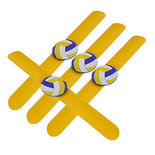 ibasenice 4 Stück Kugelring Sportarmbänder Bands armbänder für kinderparty mitgebsel Silikonarmband Spaßarmband Festival-Armbänder Slap-Circle-Armbänder Kieselgel von ibasenice