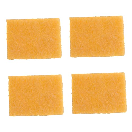 ibasenice 4 Stück Radiergummi Tücher Reiniger Entfernung sandpaper cleaner Schleifbandzubehör Schleifgummi für Schleifpapier Skateboard-Reinigungsblock Skateboard-Reinigungsblöcke Khaki von ibasenice