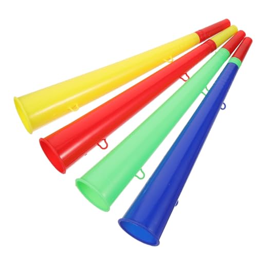 ibasenice 4 Stück Sport Hörner Musical sankastenspielsachen Plastikspielzeug Tröten für Konzerte Stabile Plastiktröte Lautstarke Fantröte Fußball Horn Spiel Horn Partyhorn Fußball ibasenice 4 Stück Sport Hörner Musical sankastenspielsachen Plastikspielzeug Tröten für Konzerte Stabile Plastiktröte Lautstarke Fantröte Fußball Horn Spiel Horn Partyhorn Fußball von ibasenice