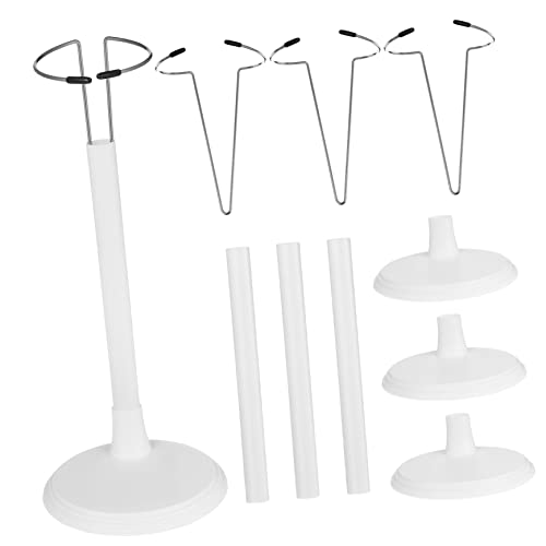 ibasenice 4er-Pack Weiße 25-cm-puppenständer- Teleskop-stützständer für Die Puppenaufbewahrung ibasenice 4er-Pack Weiße 25-cm-puppenständer- Teleskop-stützständer für Die Puppenaufbewahrung von ibasenice