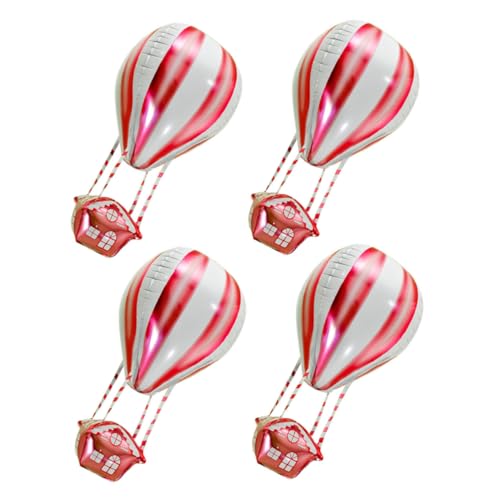 ibasenice 4 Stück Teiliges Heißluftballon Aluminium Folienballon Rote Ballons für Kindergeburtstag Hochzeit und Babyparty Deko Lebendige Farben Langlebig und Leicht Dekorierbar ibasenice 4 Stück Teiliges Heißluftballon Aluminium Folienballon Rote Ballons für Kindergeburtstag Hochzeit und Babyparty Deko Lebendige Farben Langlebig und Leicht Dekorierbar von ibasenice