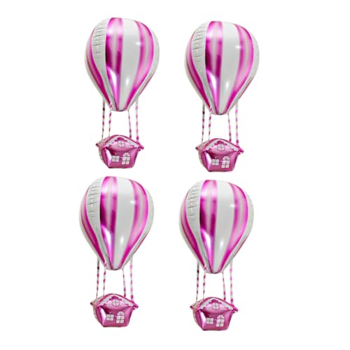 ibasenice 4 Stück Teiliges Heißluftballon Folienballon für Kindergeburtstag Shower Party Dekoration Langlebig Luftdicht Sicher für Erwachsene Festliche Geburtstagsdeko ibasenice 4 Stück Teiliges Heißluftballon Folienballon für Kindergeburtstag Shower Party Dekoration Langlebig Luftdicht Sicher für Erwachsene Festliche Geburtstagsdeko von ibasenice