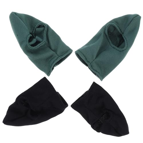 ibasenice 4 Stücke Puppe Verkleiden Sich Kleidung Miniatur-puppenhauszubehör Puppen-Make-up-zubehör Puppenkleidung Und Accessoires Zubehör Für Die Puppenherstellung Figur Zubehör Polyester von ibasenice