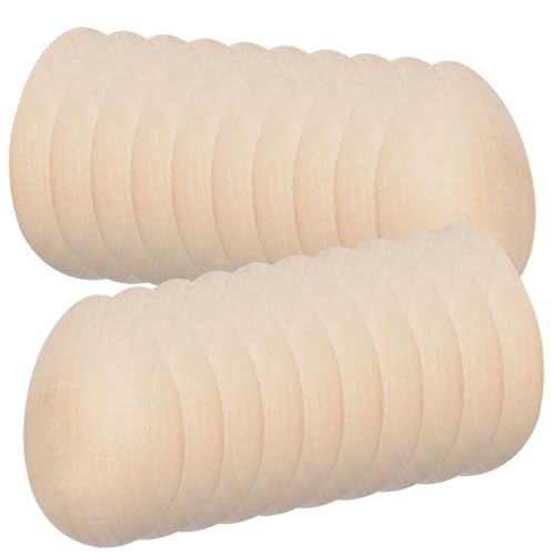ibasenice 40 Stücke Gefälschte Huhn Holz Handwerk Ostern Eier Spielzeug Glatte Für Jungen Und Mädchen Kunst Liefert ibasenice 40 Stücke Gefälschte Huhn Holz Handwerk Ostern Eier Spielzeug Glatte Für Jungen Und Mädchen Kunst Liefert von ibasenice