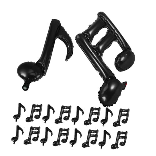 ibasenice 40 Stück Teiliges Musiknoten Folienballon Schwarz Detailreiche Partydekoration für Musikthemen Konzerte Hochzeiten Babypartys und Geburtstagsfeiern Vielseitig Innen und Außen ibasenice 40 Stück Teiliges Musiknoten Folienballon Schwarz Detailreiche Partydekoration für Musikthemen Konzerte Hochzeiten Babypartys und Geburtstagsfeiern Vielseitig Innen und Außen von ibasenice