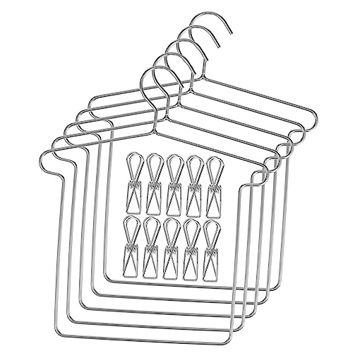 ibasenice 5 Sätze Puppenaufhänger Wäscheleine Zubehör Babybügel Aus Samt Miniaturhalter Puppen Für Mädchen Großer Wäscheständer -kleiderbügel Miniatur-Kleidung Puppenhaus Silver Eisen ibasenice 5 Sätze Puppenaufhänger Wäscheleine Zubehör Babybügel Aus Samt Miniaturhalter Puppen Für Mädchen Großer Wäscheständer -kleiderbügel Miniatur-Kleidung Puppenhaus Silver Eisen von ibasenice
