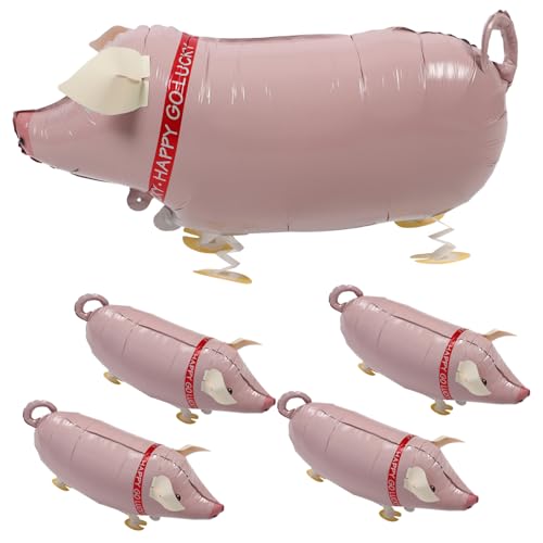 ibasenice 5 Stück Ballon Party groß kinderspielzeug für balons balloon geburtstagsgeschenk funny toys aufblasbares Partei aufblasbar Aluminiumfolie Rosa ibasenice 5 Stück Ballon Party groß kinderspielzeug für balons balloon geburtstagsgeschenk funny toys aufblasbares Partei aufblasbar Aluminiumfolie Rosa von ibasenice