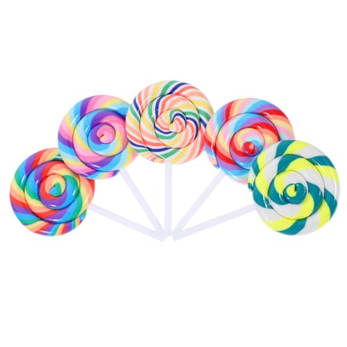 ibasenice 5 Stück Simulation Süßigkeiten Requisiten aus Polymer für Karneval Cosplay Hochzeiten und Geburtstagsfeiern Bunten Farben ibasenice 5 Stück Simulation Süßigkeiten Requisiten aus Polymer für Karneval Cosplay Hochzeiten und Geburtstagsfeiern Bunten Farben von ibasenice